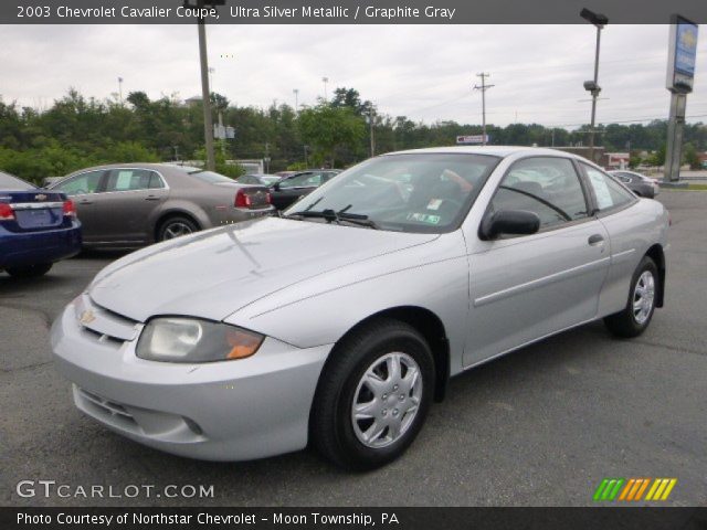 2003 Chevrolet Cavalier Coupe in Ultra Silver Metallic