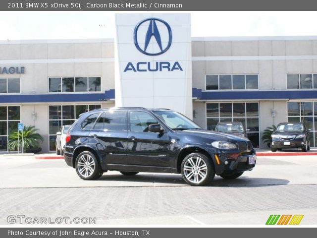 2011 BMW X5 xDrive 50i in Carbon Black Metallic