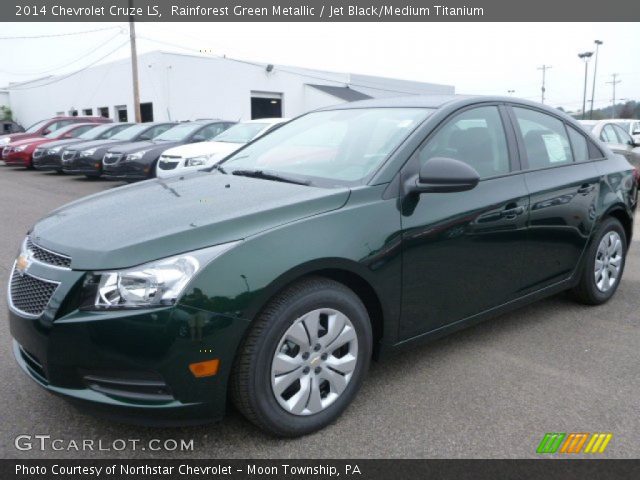 2014 Chevrolet Cruze LS in Rainforest Green Metallic