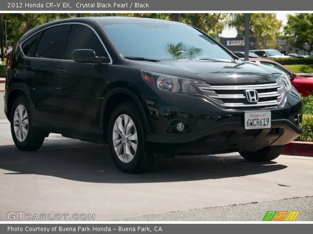 2012 Honda CR-V EX in Crystal Black Pearl