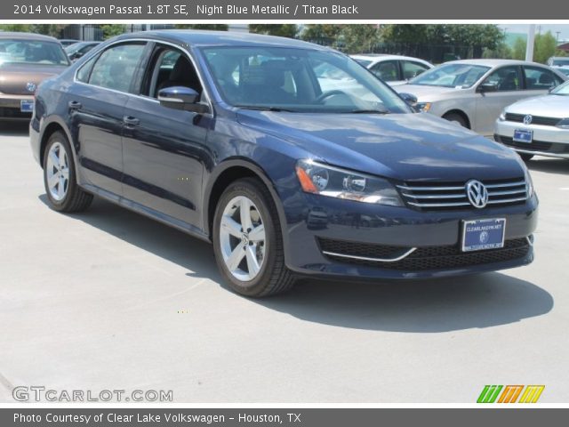 2014 Volkswagen Passat 1.8T SE in Night Blue Metallic