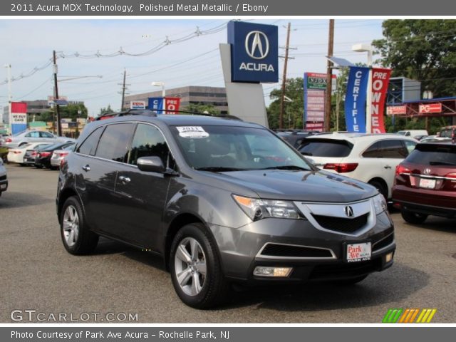 2011 Acura MDX Technology in Polished Metal Metallic