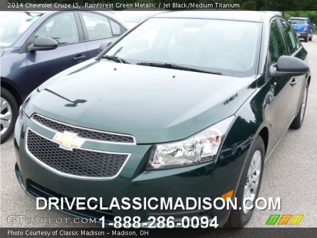 2014 Chevrolet Cruze LS in Rainforest Green Metallic