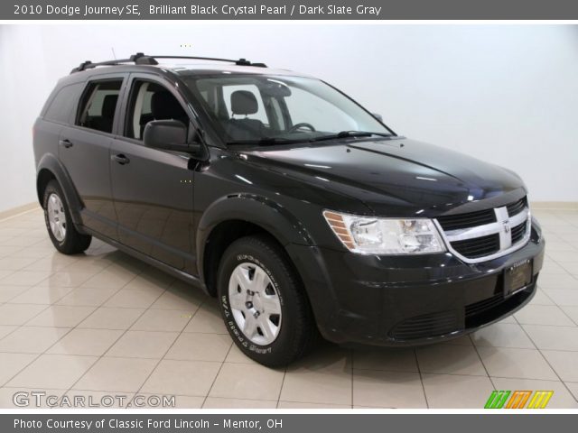 2010 Dodge Journey SE in Brilliant Black Crystal Pearl