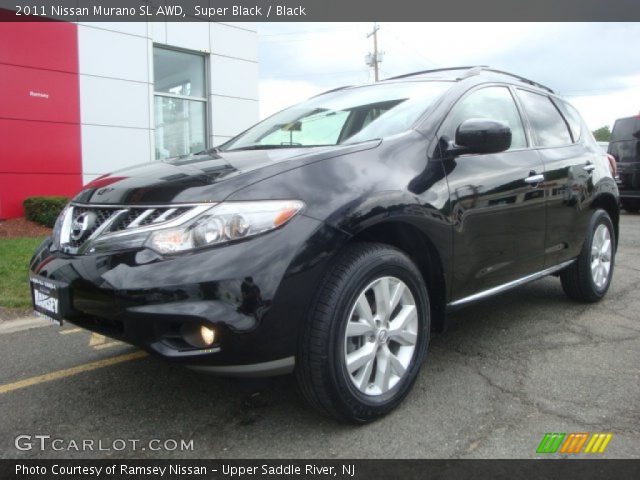 2011 Nissan Murano SL AWD in Super Black