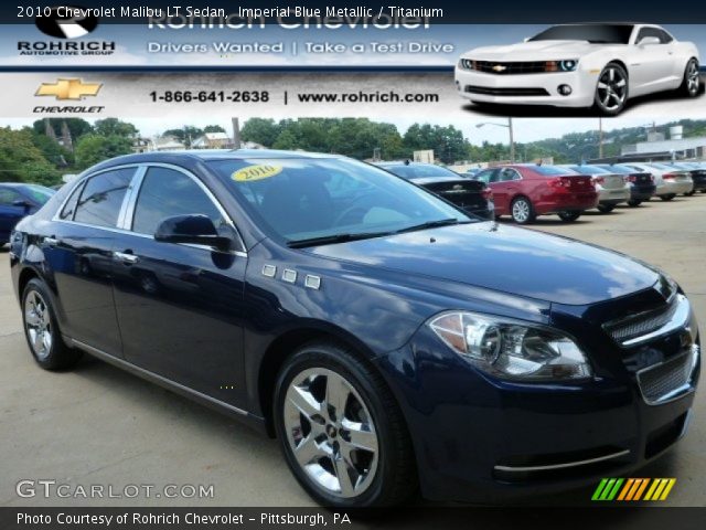 2010 Chevrolet Malibu LT Sedan in Imperial Blue Metallic