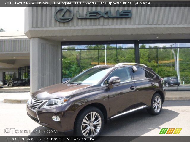 2013 Lexus RX 450h AWD in Fire Agate Pearl