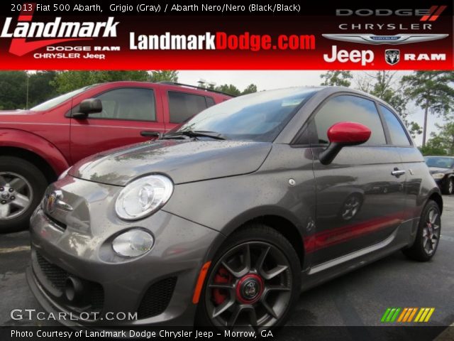 2013 Fiat 500 Abarth in Grigio (Gray)