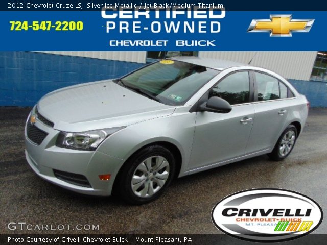 2012 Chevrolet Cruze LS in Silver Ice Metallic