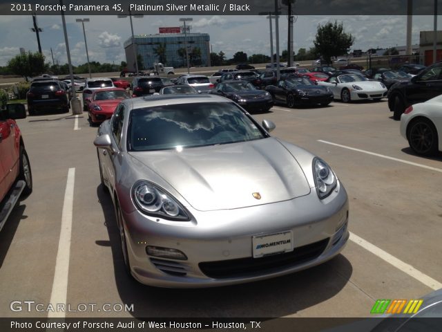 2011 Porsche Panamera 4S in Platinum Silver Metallic