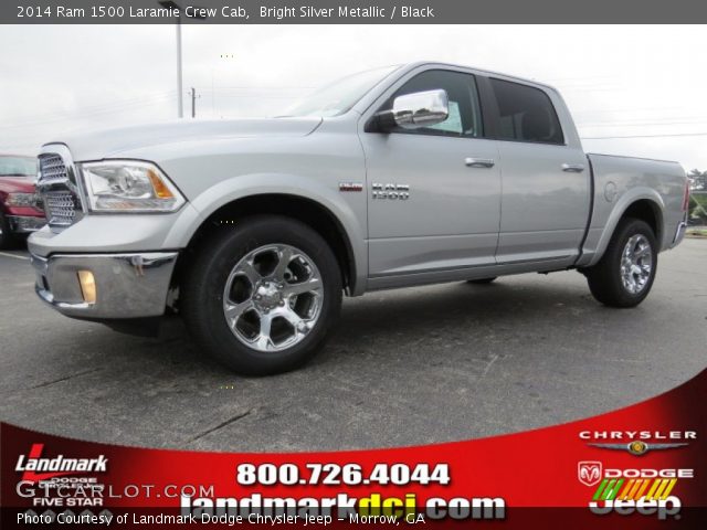 2014 Ram 1500 Laramie Crew Cab in Bright Silver Metallic