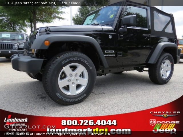 2014 Jeep Wrangler Sport 4x4 in Black