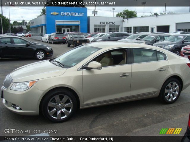 2011 Buick LaCrosse CXL in Gold Mist Metallic