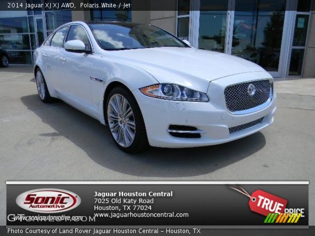 2014 Jaguar XJ XJ AWD in Polaris White