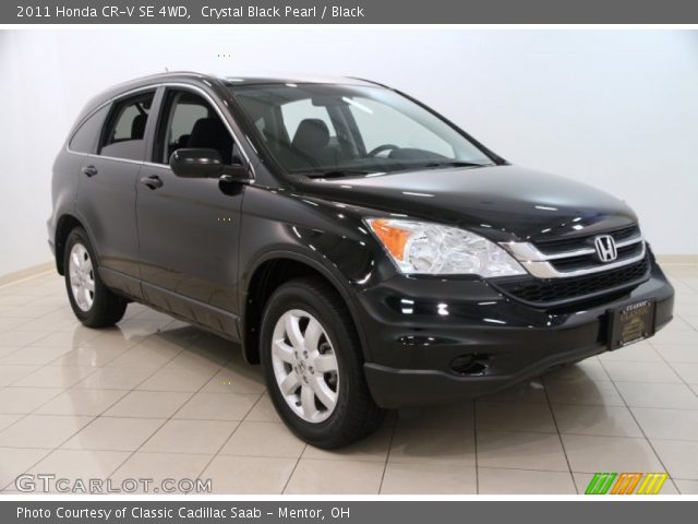 2011 Honda CR-V SE 4WD in Crystal Black Pearl