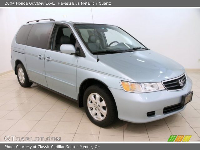 2004 Honda Odyssey EX-L in Havasu Blue Metallic