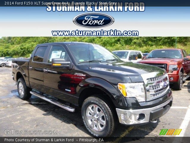 2014 Ford F150 XLT SuperCrew 4x4 in Tuxedo Black