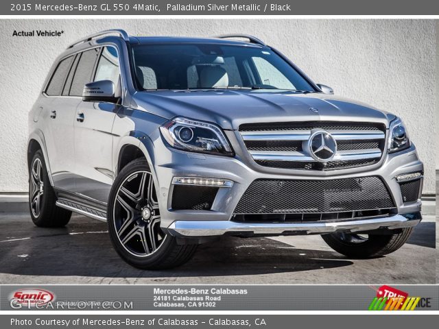 2015 Mercedes-Benz GL 550 4Matic in Palladium Silver Metallic