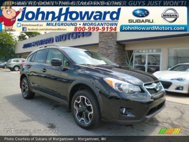 2014 Subaru XV Crosstrek 2.0i Premium in Crystal Black Silica