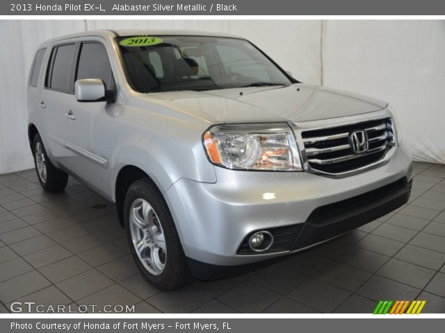 2013 Honda Pilot EX-L in Alabaster Silver Metallic