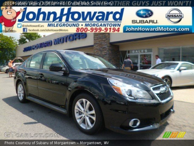 2014 Subaru Legacy 3.6R Limited in Crystal Black Silica