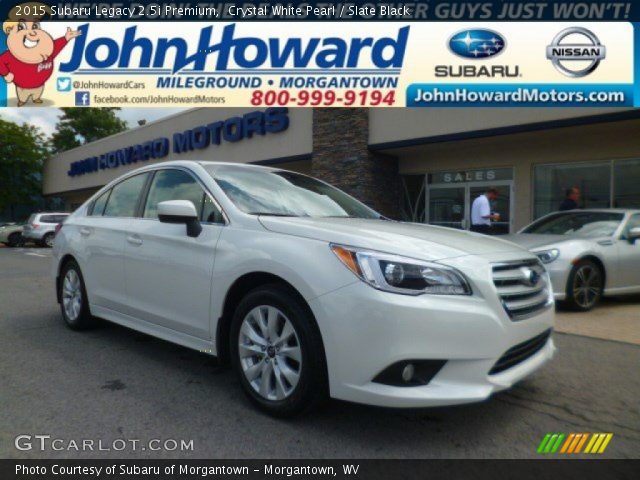 2015 Subaru Legacy 2.5i Premium in Crystal White Pearl