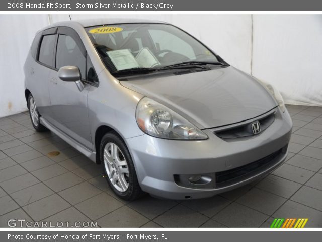 2008 Honda Fit Sport in Storm Silver Metallic