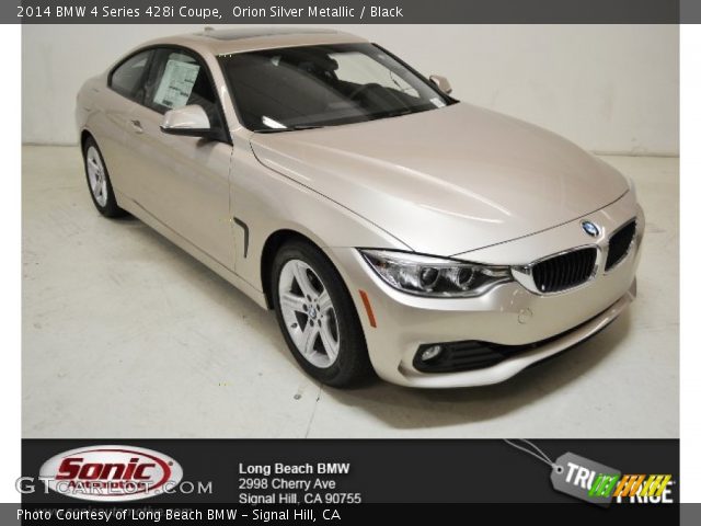 2014 BMW 4 Series 428i Coupe in Orion Silver Metallic
