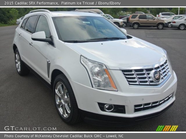 2015 Cadillac SRX Performance in Platinum Ice Tricoat