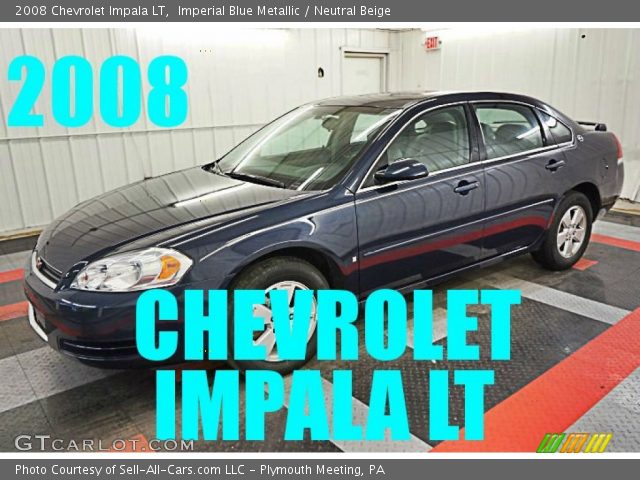 2008 Chevrolet Impala LT in Imperial Blue Metallic