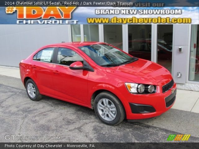2014 Chevrolet Sonic LT Sedan in Red Hot