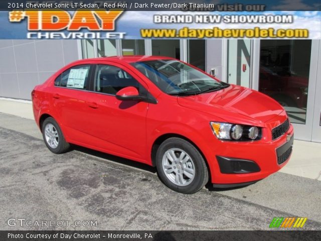 2014 Chevrolet Sonic LT Sedan in Red Hot