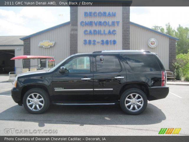 2011 GMC Yukon Denali AWD in Onyx Black