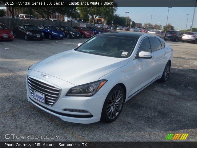 2015 Hyundai Genesis 5.0 Sedan in Casablanca White