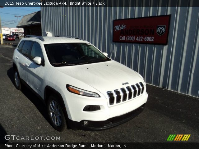 2015 Jeep Cherokee Latitude 4x4 in Bright White