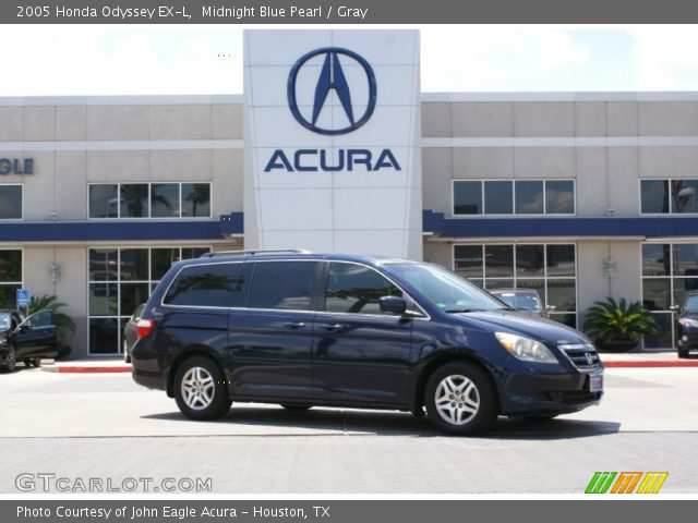 2005 Honda Odyssey EX-L in Midnight Blue Pearl