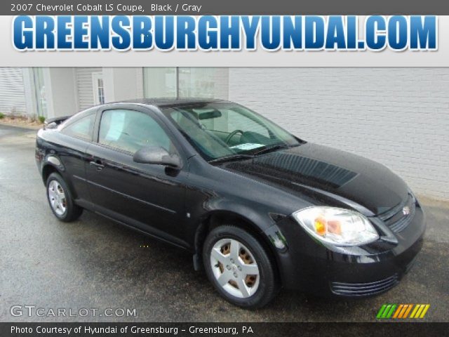 2007 Chevrolet Cobalt LS Coupe in Black