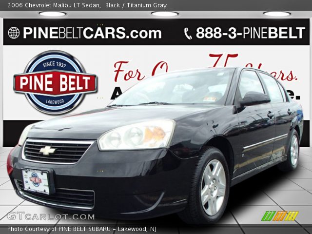2006 Chevrolet Malibu LT Sedan in Black