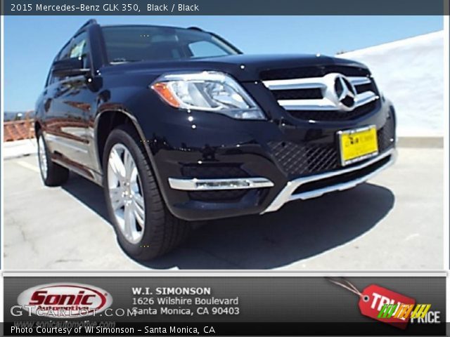 2015 Mercedes-Benz GLK 350 in Black