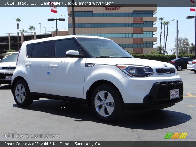 2014 Kia Soul 1.6 in Clear White