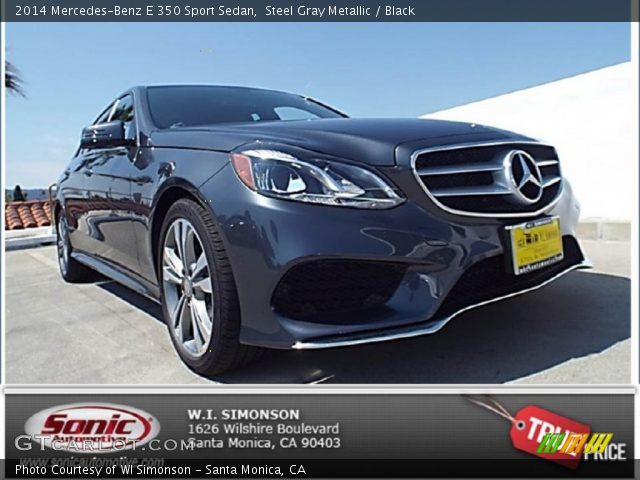 2014 Mercedes-Benz E 350 Sport Sedan in Steel Gray Metallic