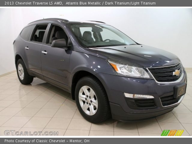 2013 Chevrolet Traverse LS AWD in Atlantis Blue Metallic