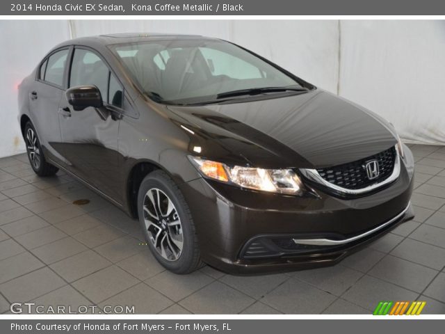 2014 Honda Civic EX Sedan in Kona Coffee Metallic
