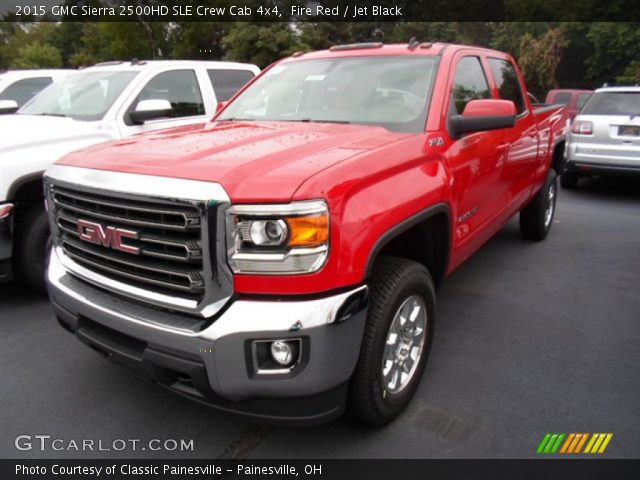 2015 GMC Sierra 2500HD SLE Crew Cab 4x4 in Fire Red