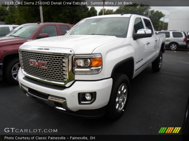 2015 GMC Sierra 2500HD Denali Crew Cab 4x4 in Summit White