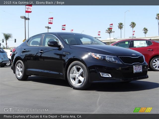 2015 Kia Optima LX in Ebony Black