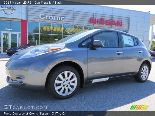 2015 Nissan LEAF S in Gun Metallic