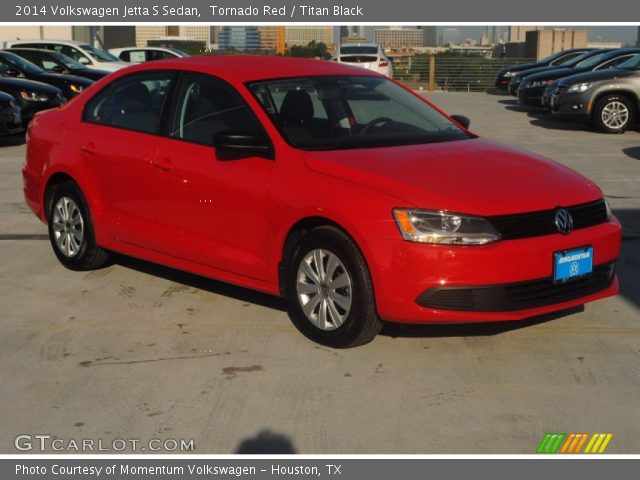 2014 Volkswagen Jetta S Sedan in Tornado Red