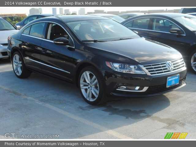 2014 Volkswagen CC Executive in Deep Black Metallic
