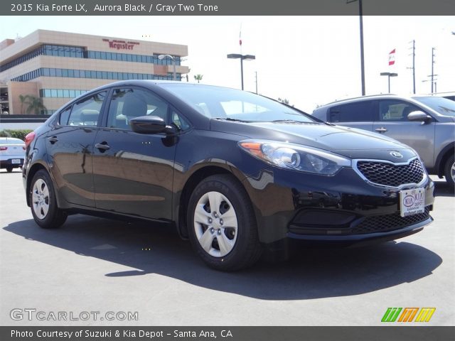 2015 Kia Forte LX in Aurora Black